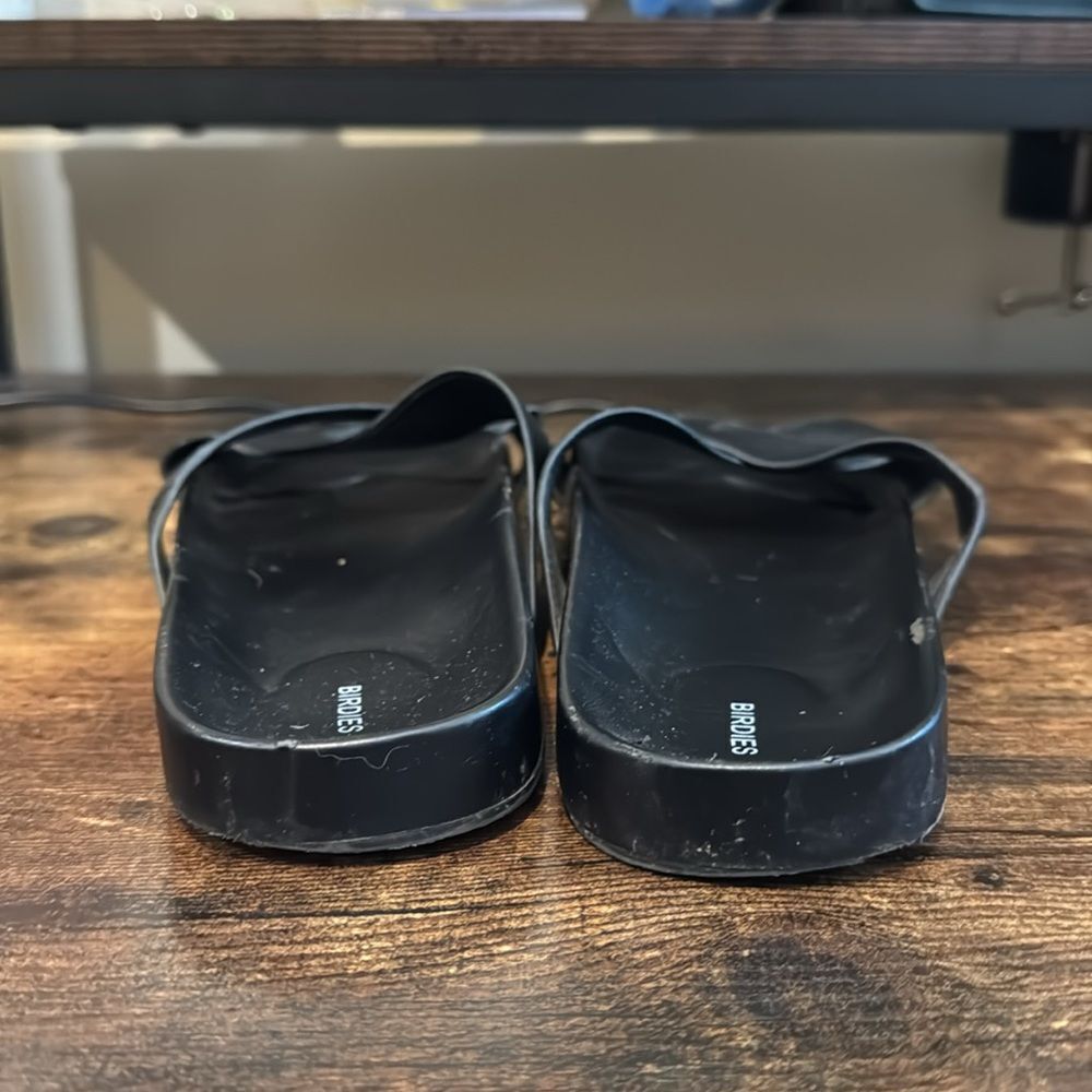 Birdies The Robin Black Sandals Size 9.5 - Picture 5 of 11